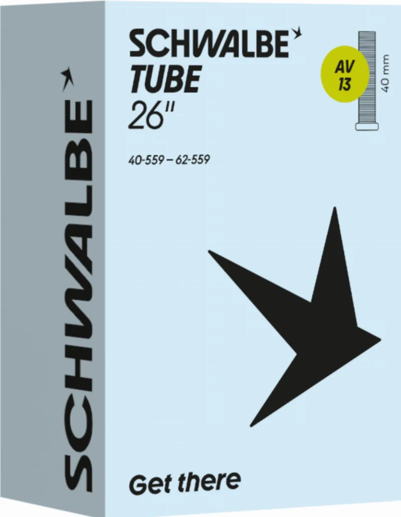 Schwalbe Standard Schlauch 26" NR. 13 schwarz ETRTO 40/62-559