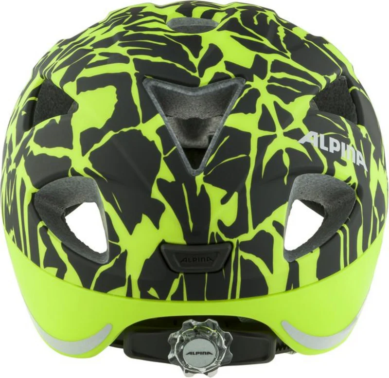 Alpina Ximo L.E. Kinder-Helm black-neon sparkle matt