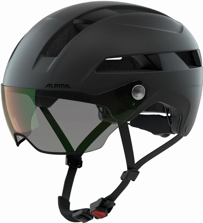 Alpina Soho Visor V Helm black matt