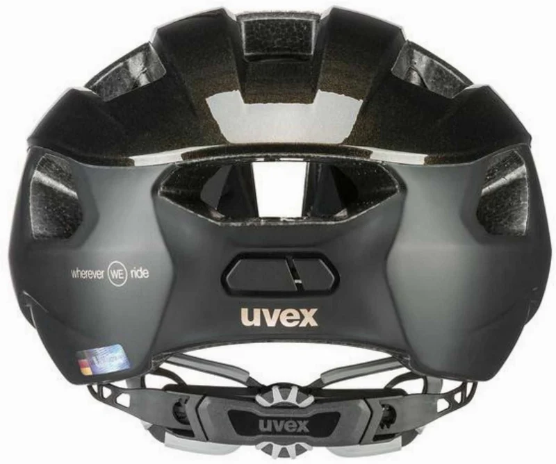 Uvex Rise CC Rennrad-Helm black - goldflakes matt