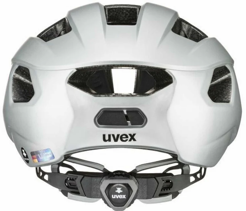 Uvex Rise CC Tocsen Rennrad-Helm irish green - silver matt