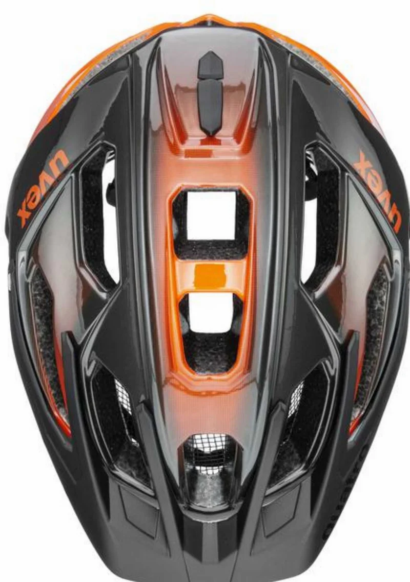 Uvex Quatro MTB-Helm titan - orange