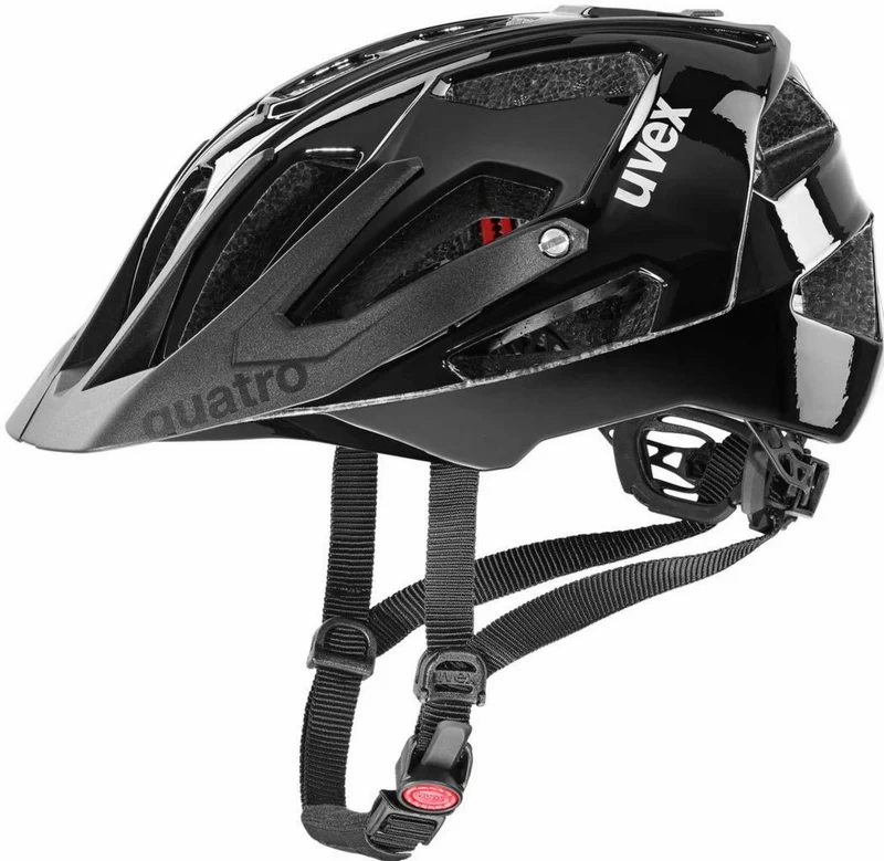 Uvex Quatro MTB-Helm all black