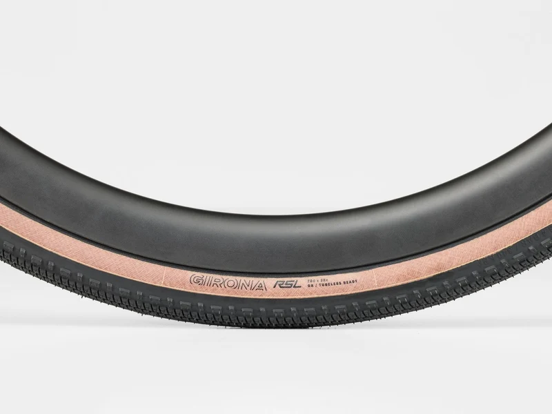 Bontrager Girona RSL GR TLR Gravelreifen 28" black/tan