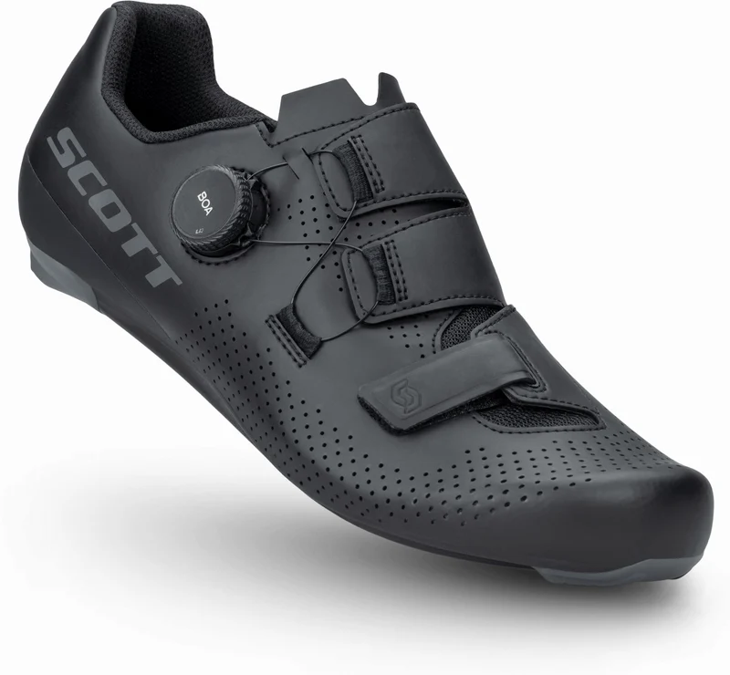 Scott Road Team Boa Rennradschuhe matt black/dark grey