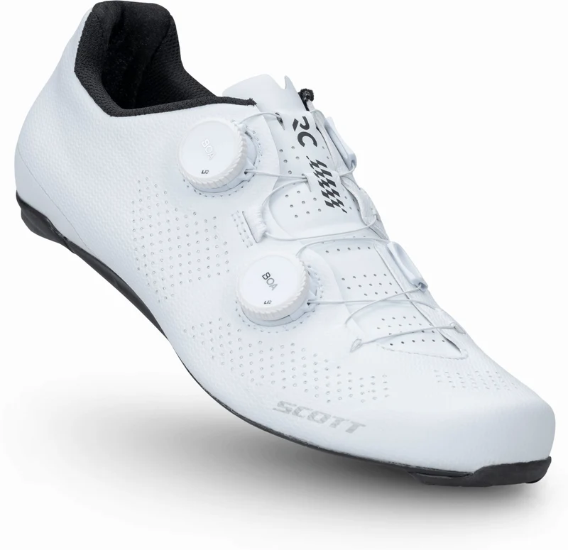 Scott Road RC Rennradschuhe white/black