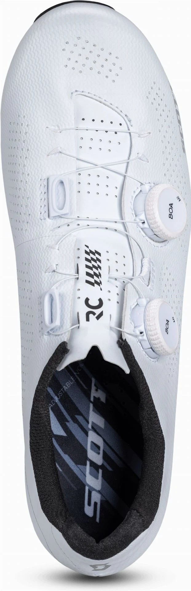 Scott Road RC Rennradschuhe white/black