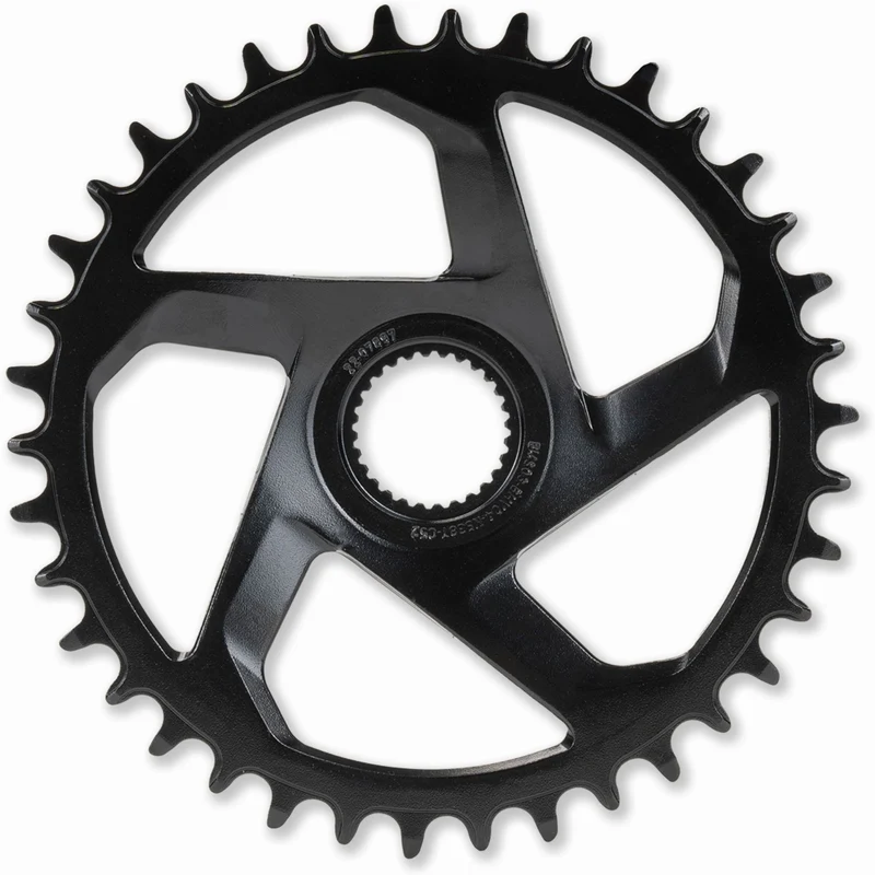 Acid Hybrid HPS CL53 BDU37/31 (Gen4) Kettenblatt kompatibel mit Shimano 10/11-fach Offset 39,5 mm Kettenlinie 53 mm black