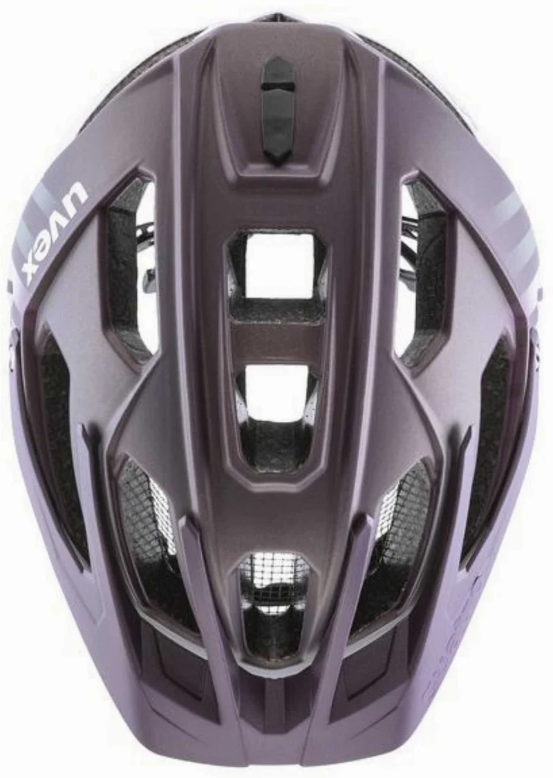 Uvex Quatro CC MTB-Helm plum - white matt