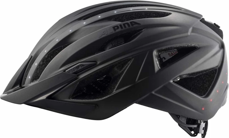 Alpina HAGA LED Helm black matt