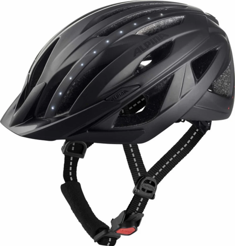 Alpina HAGA LED Helm black matt