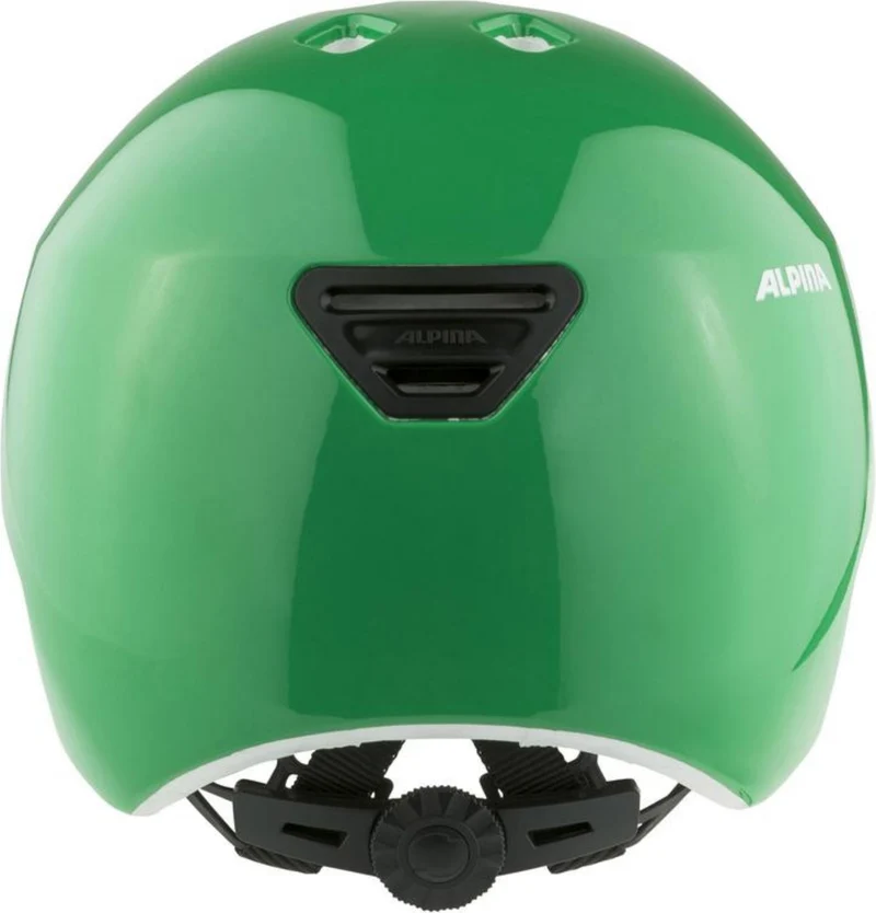 Alpina Hackney Kinder-Helm green gloss