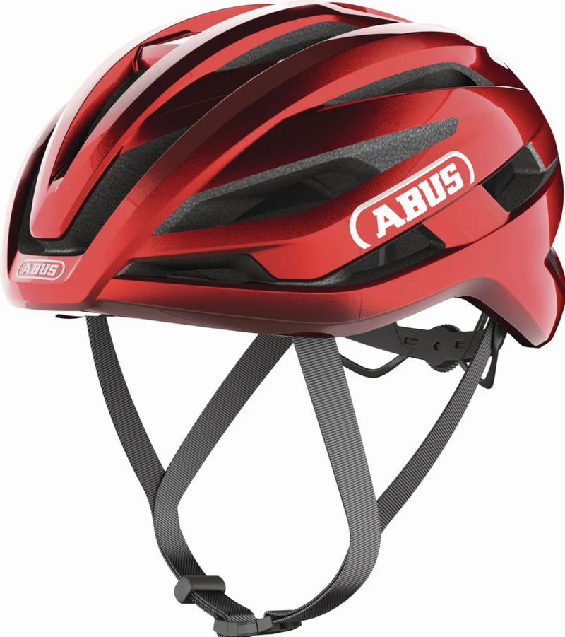 Abus StormChaser Ace Rennrad-Helm performance red