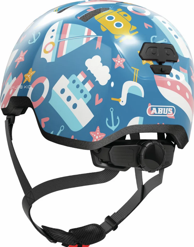 Abus Skurb Kid Kinder-Helm blue sailor