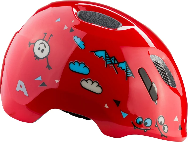 Alpina Ximo 2 Kinder-Helm red smile gloss