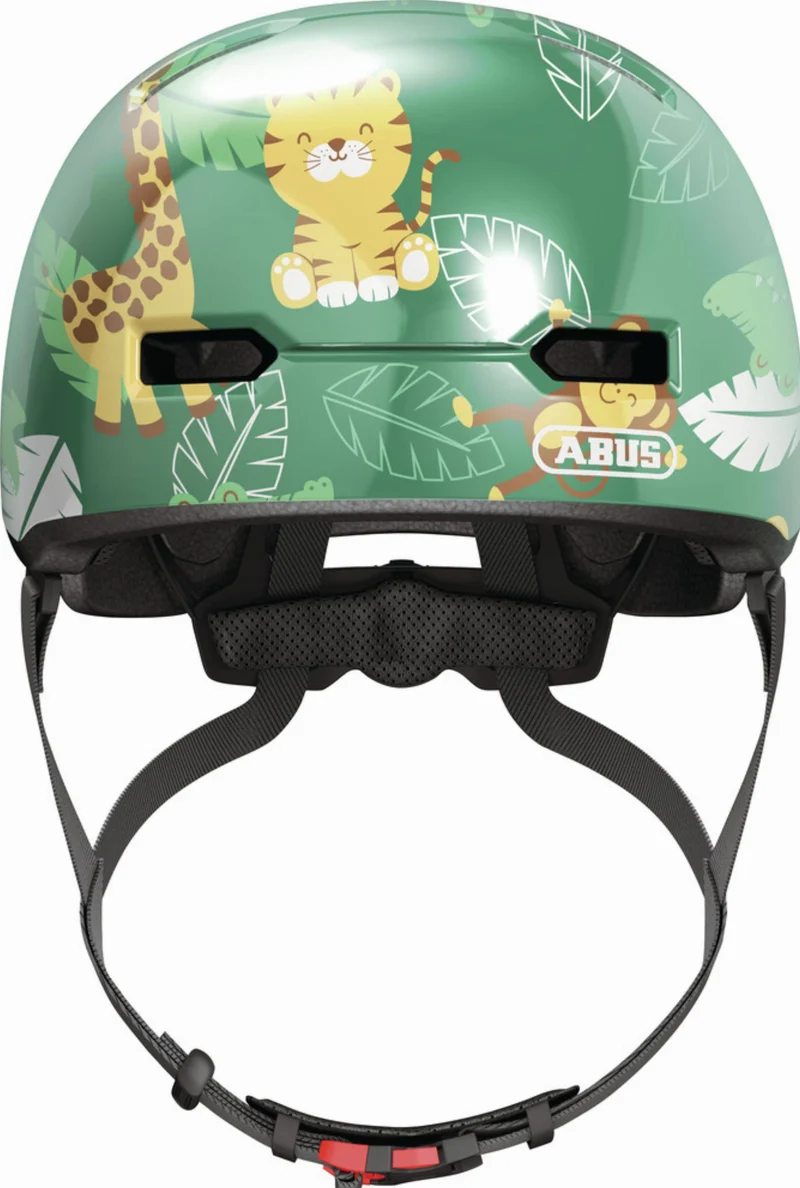 Abus Skurb Kid Kinder-Helm green jungle