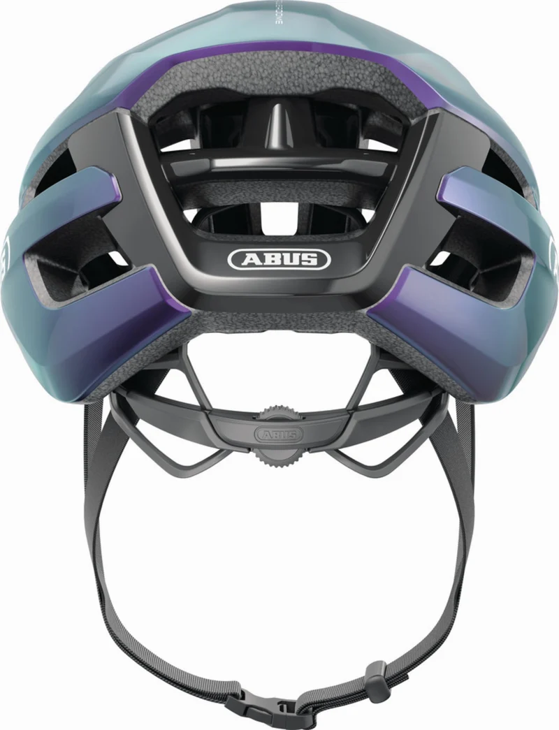 Abus PowerDome Rennrad-Helm flip flop purple