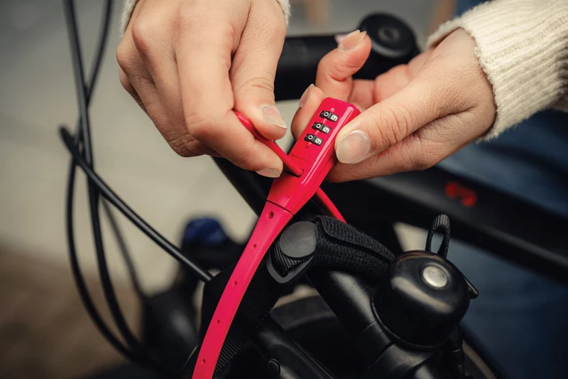 Trelock Strap It Code Lock Kabel-Zahlenschloss 53 cm