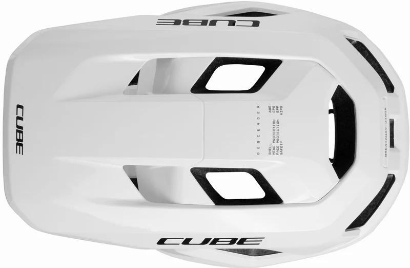 Cube Descender X Actionteam MTB-Helm white