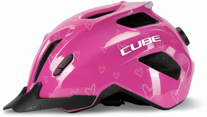 Cube Fink Kinder-Helm pink