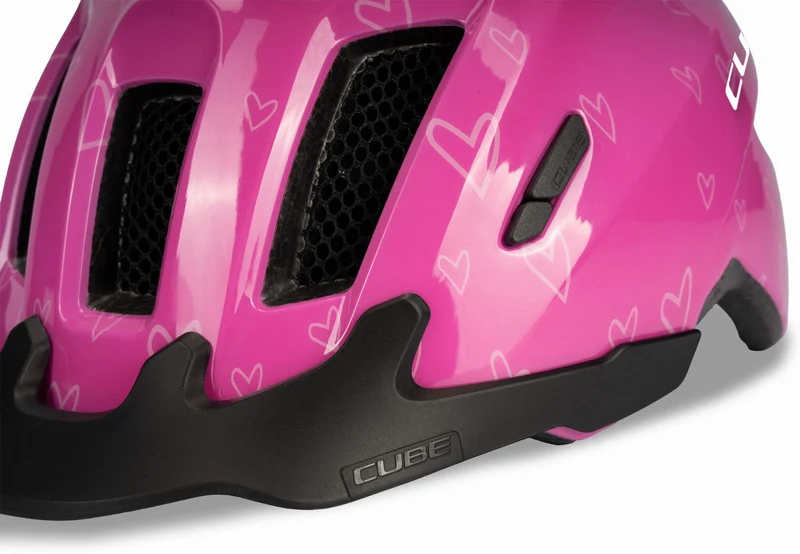 Cube Fink Kinder-Helm pink
