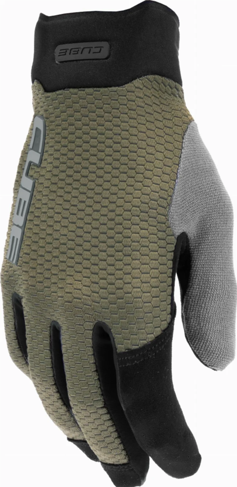 Cube Gravity TM Handschuhe lang olive´n´grey