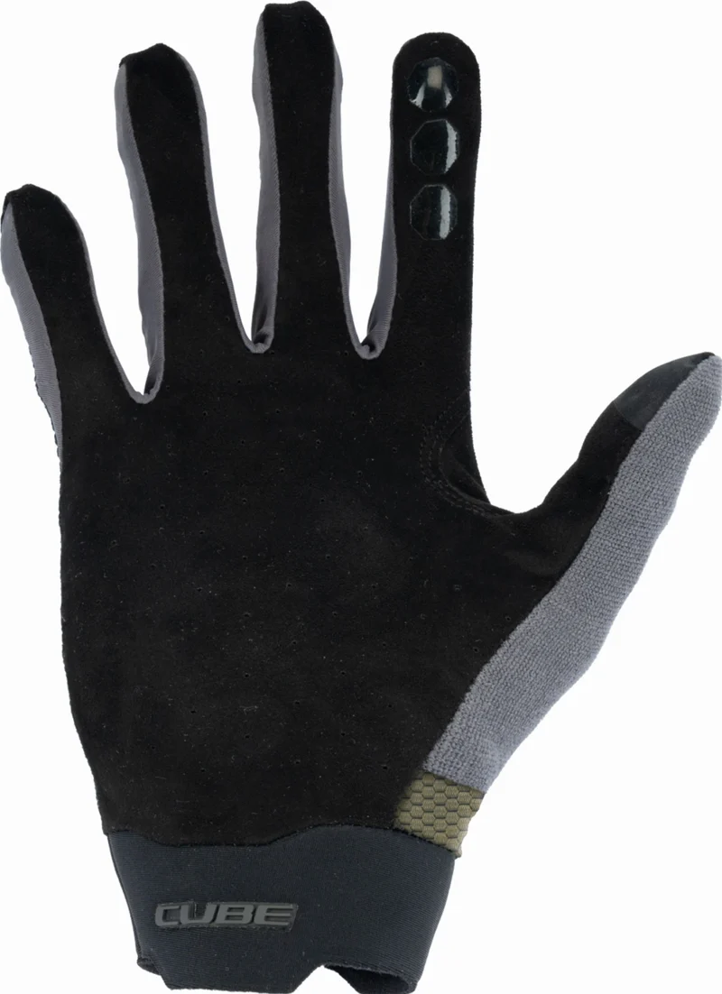 Cube Gravity TM Handschuhe lang olive´n´grey