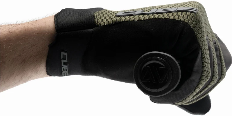 Cube Gravity TM Handschuhe lang olive´n´grey