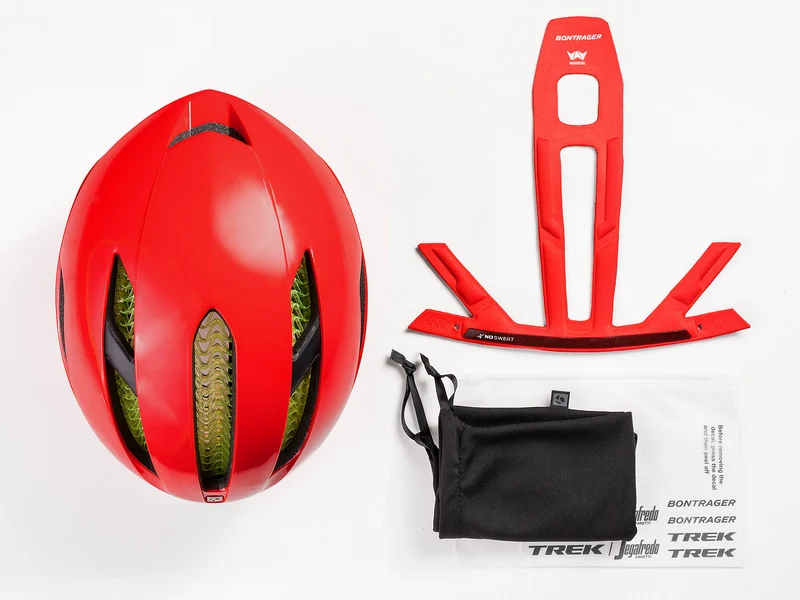 B-Ware - Bontrager XXX WaveCel Helm Red (Gebrauchtware)