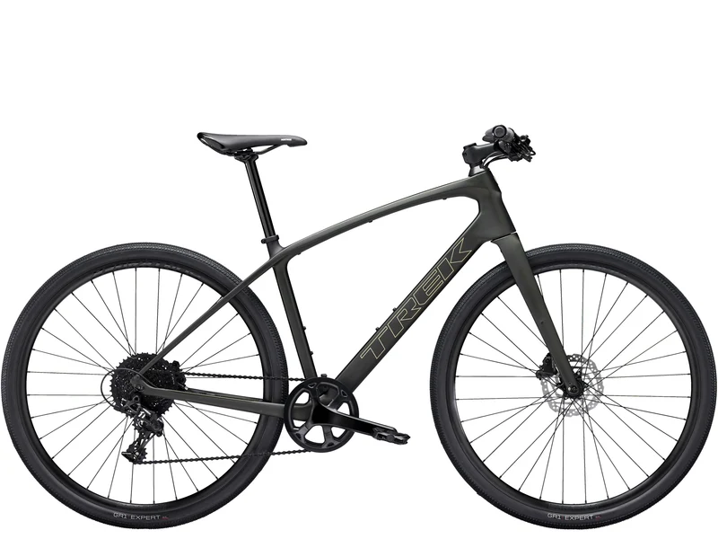 Trek FX Sport 5 Carbon Fitnessbike Diamant 28" matte black olive/deep smoke