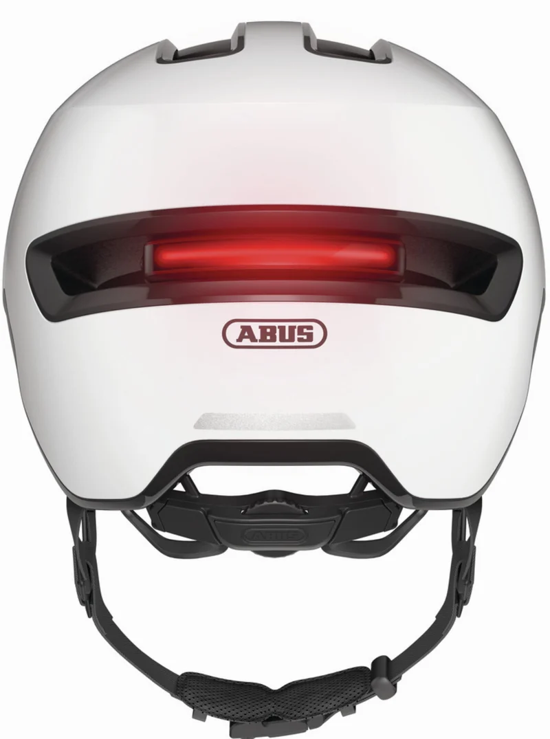 Abus Hud-Y Helm shiny white