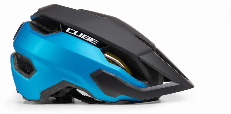 Cube Stray X Actionteam MTB-Helm blue