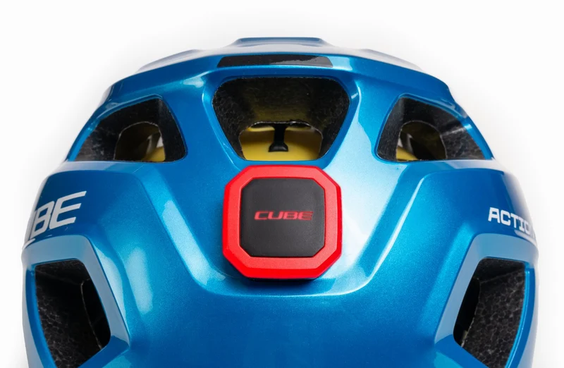 Cube Linok X Actionteam Kinder-Helm blue