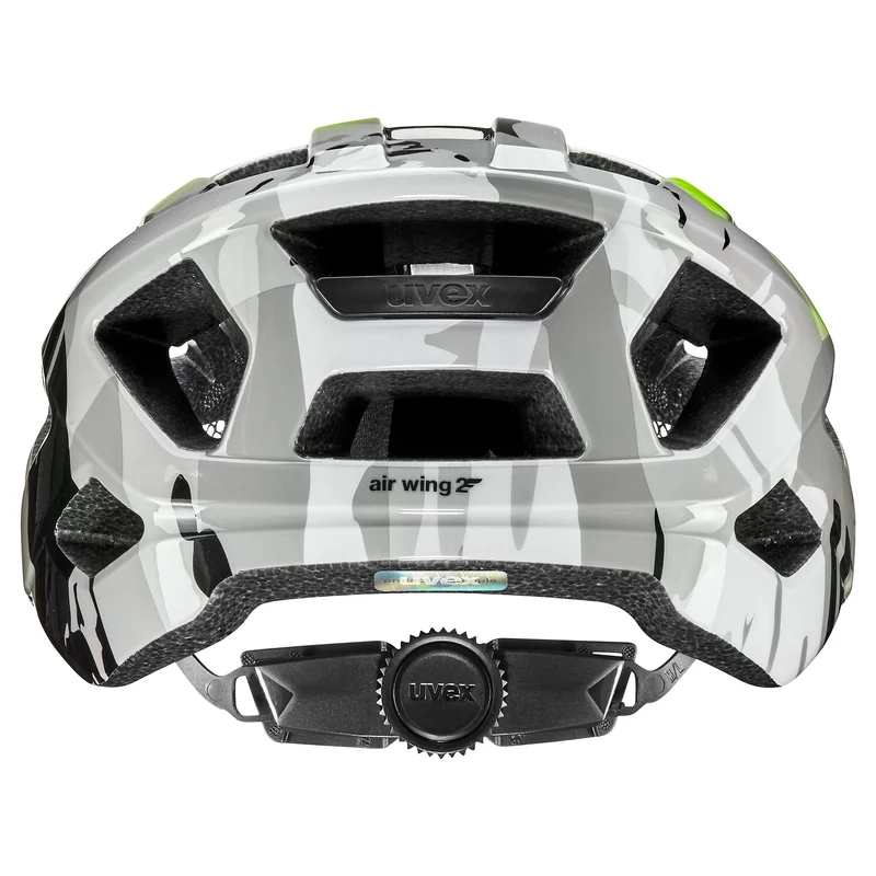 Uvex Air Wing 2 Kinder-Helm neon yellow-black