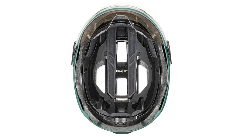 Uvex Stride Visor Mips Helm sage green matt