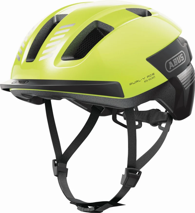Abus Purl-Y Ace Helm signal yellow