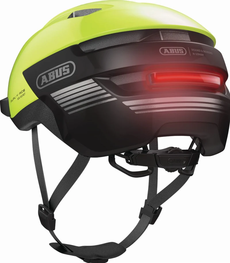 Abus Purl-Y Ace Helm signal yellow