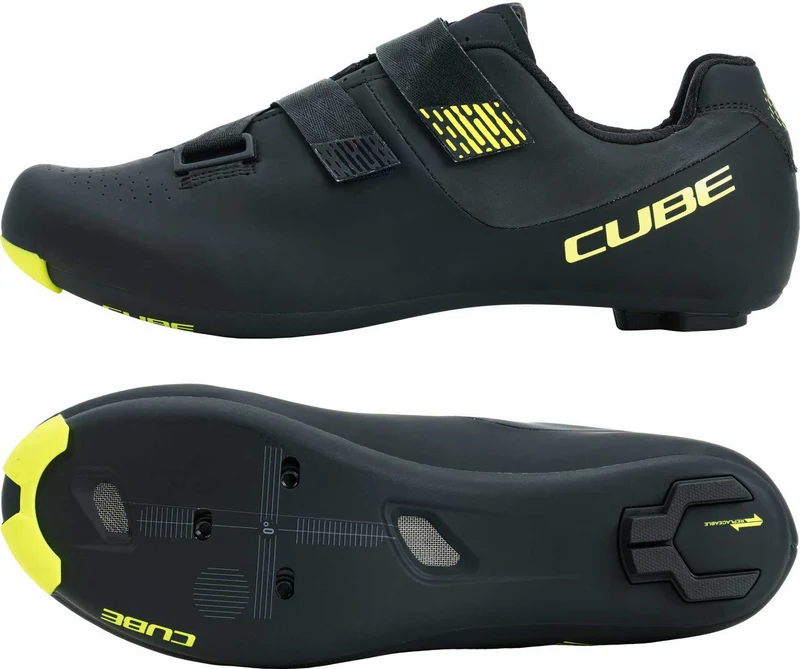 B-Ware - Cube Rennradschuhe RD Sydrix black´n´lime (Gebrauchtware)