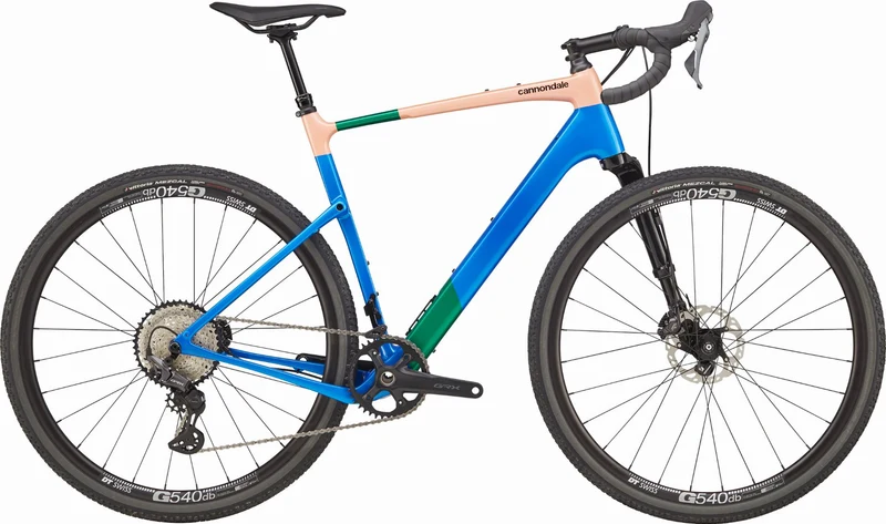 Cannondale Topstone Carbon 2 Lefty Gravelbike Diamant 28" electric blue
