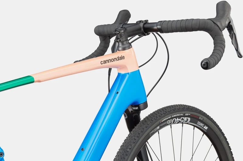 Cannondale Topstone Carbon 2 Lefty Gravelbike Diamant 28" electric blue