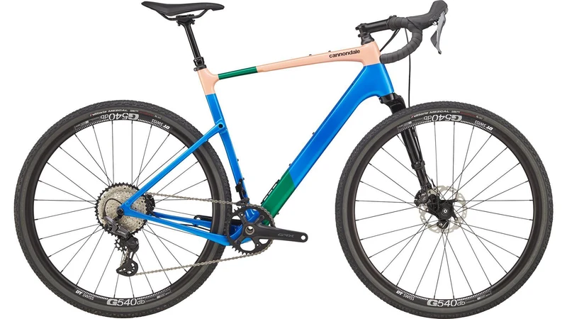 Cannondale Topstone Carbon 2 Lefty Gravelbike Diamant 28" electric blue