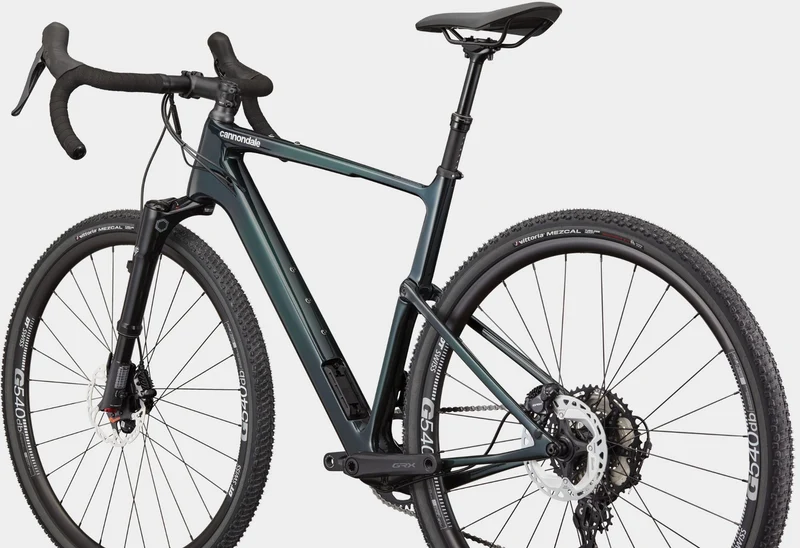 Cannondale Topstone Carbon 2 Lefty Gravelbike Diamant 28" green