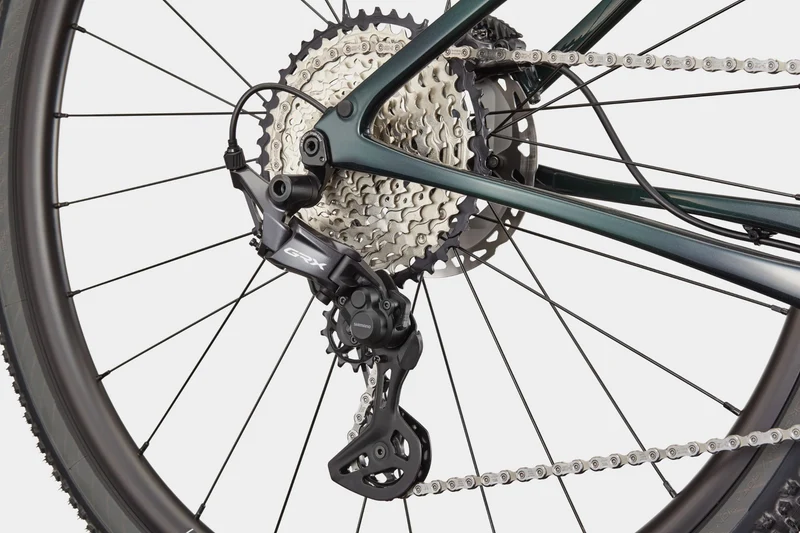 Cannondale Topstone Carbon 2 Lefty Gravelbike Diamant 28" green