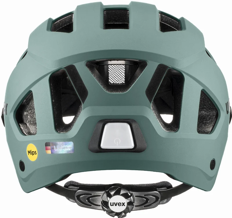 Uvex Stride Visor Mips Helm sage green matt
