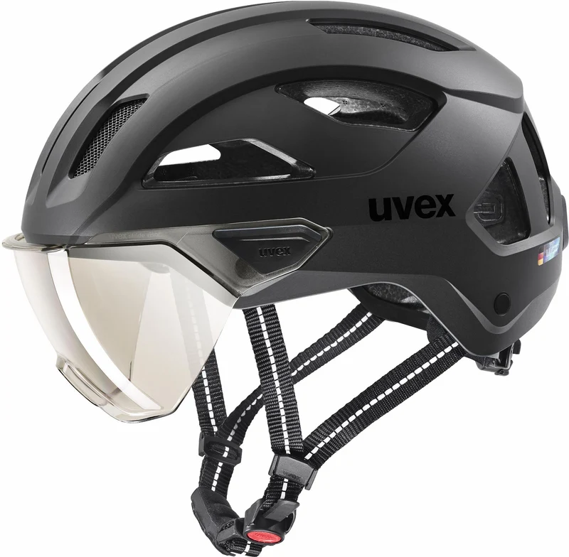 Uvex Stride Visor Helm black matt