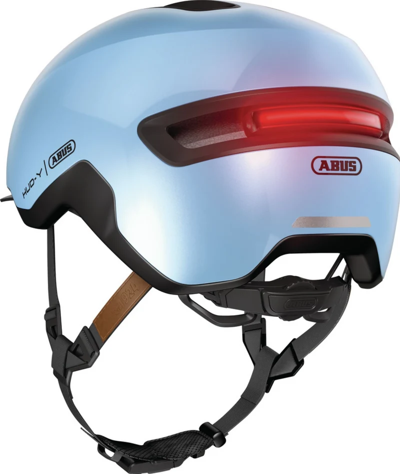 Abus Hud-Y Helm iced blue