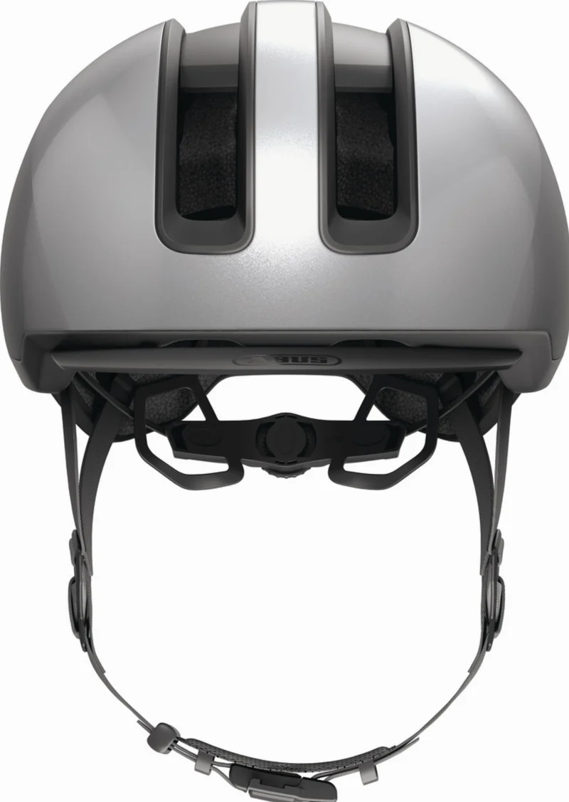 Abus Hud-Y Helm gleam silver