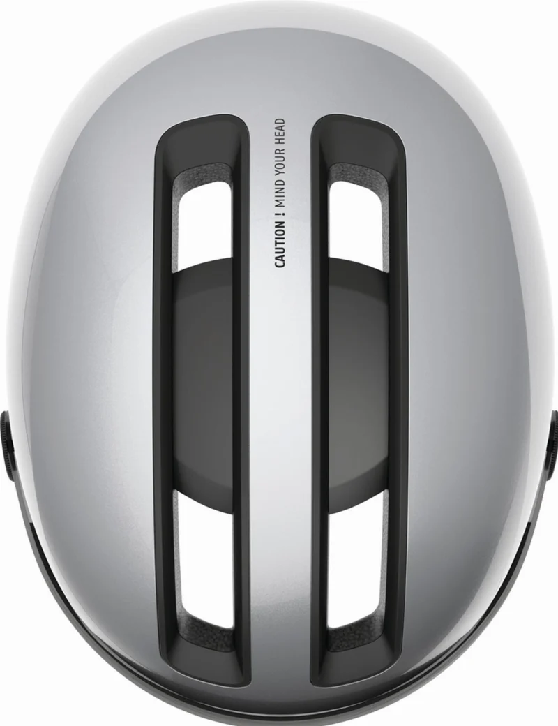 Abus Hud-Y Ace Helm gleam silver