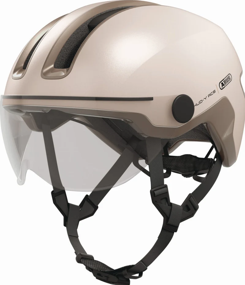 Abus Hud-Y Ace Helm champagne gold