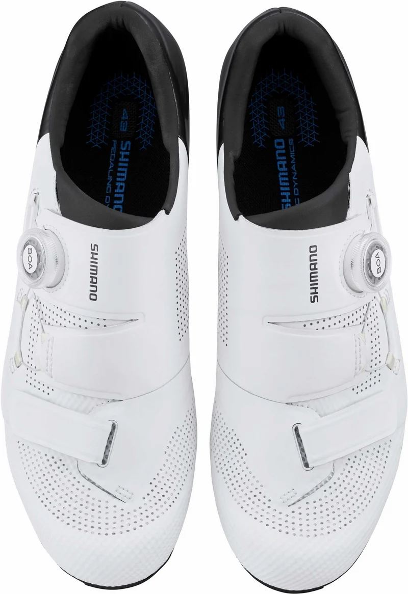 Shimano SH-RC502 Wide Rennradschuhe white